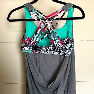 Lululemon Open Back Bra and Tank Combo